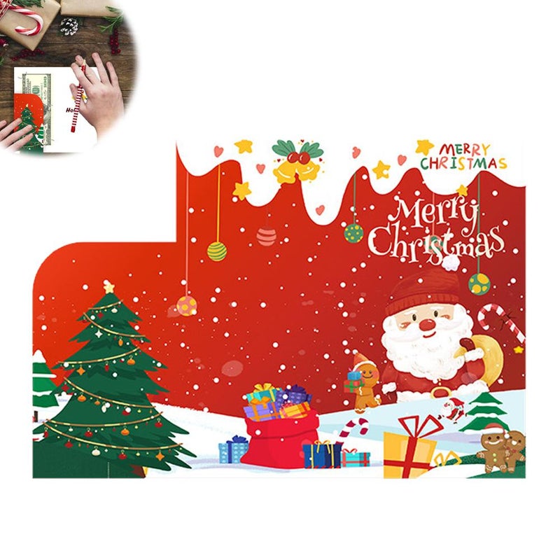 6 Different Christmas Money Cards, Totally 30 Pack Cash Xmas Card with Envelopes, Christmas Money Holders for Cash Checks or Gift Cards - Image 5